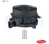 MASS AIR FLOW SENSOR AF10728-12B1 FOR BMW 3/E46/Compact/Convertible/5/E9/X5/E5