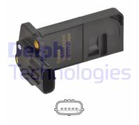 MASS AIR FLOW SENSOR FOR ISUZU D-MAX GRAFTER N DELPHI AF10749-12B1