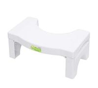 Mass Dynamic 7 Inch Folding Toilet Stool With Non-Slip Feet Bathroom Squatting Step For Comfortable Use