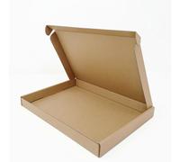Mass Dynamic A4 C4 Large Letter Postal Boxes, 330x230x22mm Cardboard Shipping Boxes, Mailing Boxes for Royal Mail (Pack of 100)
