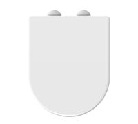 Mass Dynamic D-Shape Toilet Seat, Soft Close Loo S