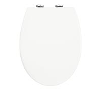 Mass Dynamic White Soft Close Toilet Seat, Quick R