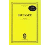 Mass E minor Study score choir and wind instruments Bruckner 1882 Version Ernst