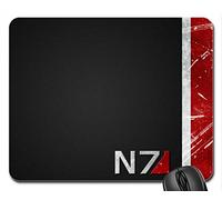 Mass Effect - N7 Mouse Pad, Mousepad (10.2 x 8.3 x 0.12 inches)