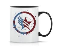 Mass Effect Renegade:Paragon Combo Splatter Coffee Tea Cup Classic Magical Ceramic White Black Pink 330 ml