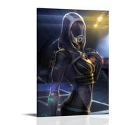 Mass Effect Tali'Zorah Nar Rayya Game Character Poster Decorative Painting Canvas Wall Art Living Room Poster Bedroom Painting Wall Art Picture Print Modern Family Room Decor 12 x 18 Inches (30 x 45