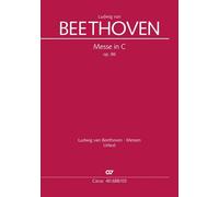 Mass in C major op 86 CarusVerlag publications, Be