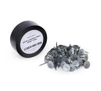 Mass loaded vinyl installation Kit - 100 Wide Cap Nails with One Rolll Seam Tape for Mass-loaded vinyl installation
