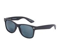 Mass Vision Lovin Rays Classic Polarized Nearly Invisible Line Bifocal Sunglasses - Matte Black - 3.00