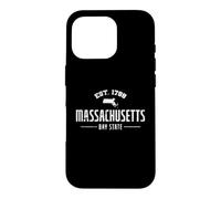 Massachusetts Est. 1788 Bay State USA Case for iPhone 16 Pro