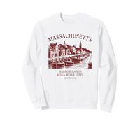 Massachusetts Harbor Hands & Sea-Worn Steps Since 1788 Sweatshirt