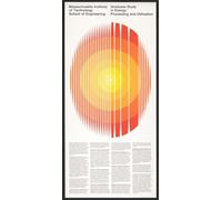 Massachusetts Institute of Technology School of Engineering. Graduate Study in Energy Processing and Utilization (1967) Poster Print by Dietmar Winkler (18 x 24)