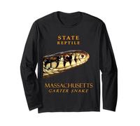 Massachusetts Territory Reptile The Garter Snake Long Sleeve T-Shirt