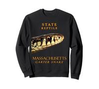 Massachusetts Territory Reptile The Garter Snake Sweatshirt