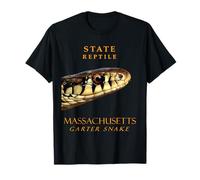 Massachusetts Territory Reptile The Garter Snake T-Shirt