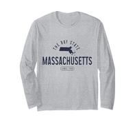 Massachusetts The Bay State Souvenirs Pride Long Sleeve T-Shirt