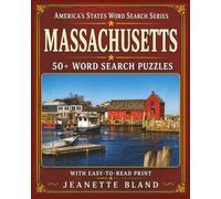 Massachusetts Word Search Puzzles: 50+ Word Search Puzzles with Easy-to-Read Print | 8 x 10 Inches, 110 pages | Great for Gifts, Vacations, Classrooms, and Free Time