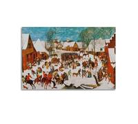 Massacre of The Innocents Poster by Pieter Bruegel The Elder Picture Print Wall Art Painting Canvas Artworks Gift Idea Room Aesthetic 24x36inch(60x90cm)