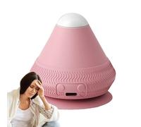 Massage Ball - Soothing Muscle Relief Anytime Vibrating Electric Massage Roller Silicone Adsorption Design Men Women Home Yoga Studio Sports Back Waist Relaxation