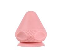 Massage Ball,Trigger Point Pusher Massage Ball with Suction Cup, Small Fascia Ball Massager for Relaxing Muscle Stress and Pain, Small Helper for Self Massage (Pink)