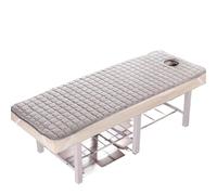 Massage Bed Mattress Beauty Mattress with Holes/Without Holes Massage and Tuina Physiotherapy Non-Slip Thin Salon(Gray Thin W Hole,180cm70cm)