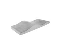 Massage Bed Mattress Bed Foam Topper High Density Luxury Soft Touch Stretcher Curvy Massage for Salon(Gray)
