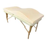 Massage Bed Mattress Massage Bed Topper High Density Foam Cushion with Soft Touch Short Plush and Ergonomic Design Excellent for Salon