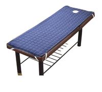 Massage Bed Mattress Multi-Size Color Massage SPA Treatment Bed Set with Hole Solid Salon Table Sheet Mattress(DEEP Blue,180x60cm(70x23inch))