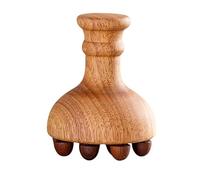 Massage Brush Natural Acupressure Tool for Relaxation Full Body Neck Back Shoulder