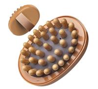 Massage Brush Wood Non-Slip Portable Professional Relaxation | Body Massage Tools for Home Travel Neck Arms Thighs Shoulders Scalp