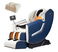 Massage Chair. Full Body shiatsu Heat Therapy Function Suitable for Home Office use(Blue)