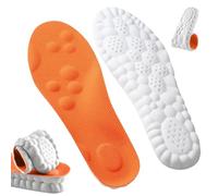 Massage Cloud Insoles | Breathable Shoes Inserts - Memory Foam Massage Insoles for Women, Men, Workplace, Commuting, Hiking, Home, Travel, Sports, Athletic, Walking, Running