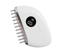 Massage Comb - Electric Hair Brush, Cordless Care Tool, Comfort Technology with Gentle Pulse, Soothing Solution for Root Activation | for Women Men