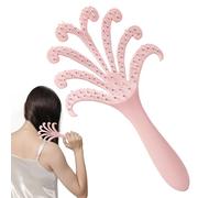 Massage Comb, Squid Head Massager with Stress Relief Function, Scalp Massage Comb, Anti-Stress Massage Comb for Relaxation, Women, Men, Home, On the Go Daily Care Stimulation
