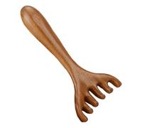 Massage Comb - Wide Tooth Massager - Meridian Hair Stimulator Tool | Scalp Comb for Hair Growth and Relaxation | Sandalwood Hair Comb with Gentle Pressure for Promoting Comfort Healthy Scalp Care