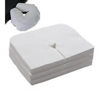 Massage Face Cradle Cover | Non-woven Fabric Soft U Shaped Protector | Massage Table Sheets | for Clinic Hospital Chiropractor Center Beauty Salon Client Patient Relaxation