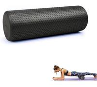 Massage Foam Roller for Muscle Therapy. Pilates and Yoga Roller. Fitness Foam Roller. Foam Cylinder for Pain Relief, Home Training and Gym Workout. 45x15cm