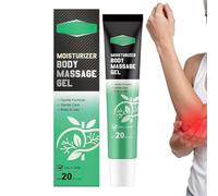 Massage Gel, Hydrating Moisturizer Body Lotion, 20g, Fast Absorbing Non Greasy Gel, Skin Refresh Balance, Travel Friendly Care, For Knees Lumbar Neck Hands Feet