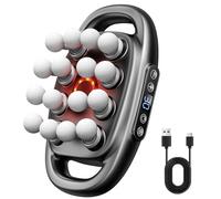 Massage Gun, 16-Head Muscle Massager Deep Tissue with 30 Levels Speeds & 3 Modes, Electric Quiet Body Massage Tool for Neck Back Leg Foot Calf Shoulder Muscle Pain Relief Gifts for Men