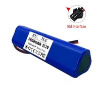 Massage Gun Battery 22.2V 2600mAh For Fascia Gun Massage Gun Muscle Relaxation Gym Equipment(SM-2P)