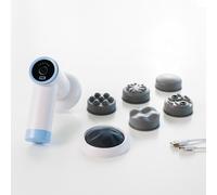 InnovaGoods® 6-in-1 Reducing Anti-Cellulite Massager, Massage Gun for Muscle Relaxation and Recovery, with 5 Interchangeable Heads, 6 Levels of Adjustable Intensity.