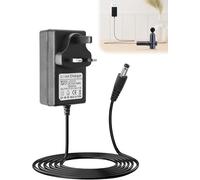 Massage Gun Charger Adapter, 25.2V 1A Electric Massagers Battery Adaptor Cable with LED Indicator, Universal UK Replacement Charging Power Supply (25.2W)