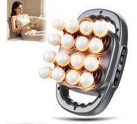 Massage Gun Deep Tissue, 16-Head Mini Muscle Percussion Massager with 30 Speeds, Compact Quiet Hand Muscle Massagers for Home Office Workout Pain Relief, Ideal Gift for him, her