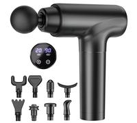 Muscle Massage Gun, 6 Speeds Cordless Handheld Deep Tissue Neck Back & Muscle Massager Gun, Super Quiet Chargeable Device, Gifts for Men Women