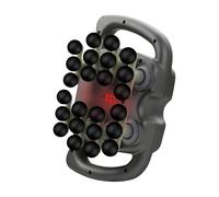 Massage Gun for Muscle Relief, 8-16 Heads, 3 Modes & 30 Speeds, Type-C Recharge Electric Handheld Massagers, for Back Pain, Legs, Body Full Body Muscle Massage Relax (Upgrade-Grey + 24 Heads)