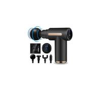 Massage Gun,Mini Massage Gun Deep Tissue,6 Speeds Percussion Muscle Massager with 4 Massage Heads 1800mAh Battery Type-C Charging Super Quiet Massage