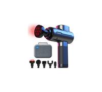 Massage Gun, RENPHO Massage Gun Deep Tissue with Heat Massage Head, Up to 3200RPM Muscle Massager with Type-C Charging, 2500mAh Battery for Muscle