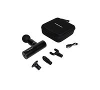 Massage Gun with 4 Massaging Heads Swedish Posture Black One Size
