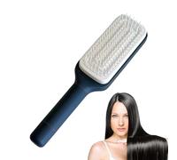 Massage Hair Brush, Self-Cleaning Massage Hair Brush, Portable Anti-Static Hair Combs for Straight, Curly, Thick Hair, Comfortable User Experience