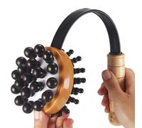 Massage Hammer, Back Knock Massager, Deep Tissue Equipment with Double Side Long Handle Relaxing Tool for Whole Body Shoulder Neck Waist Leg Workplace Home